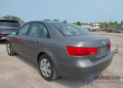 2009 Hyundai Sonata Gls из США, поврежденный, VIN 5NPET46C79H495478